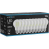 Mexen Vintis 10x LED filamenta spuldze E27, A60, 4W, 55 lm, zaļa - L150-E27-04XX-46x10