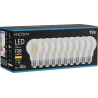 Mexen Vintis 10x żarówka filament LED E27, A60, 6W, Ciepła - 2700K, 720 lm, clear - L150-E27-0627-00x10
