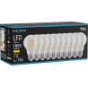 Mexen Vintis 10x λάμπα νήματος LED E27, A60, 8W, Θερμό - 2200K, 1055 lm, διαφανές - L150-E27-0822-00x10