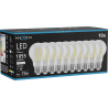 Mexen Vintis 10x LED-filamentlampa E27, A60, 8W, Neutral - 4000K, 1055 lm, klar - L150-E27-0840-00x10