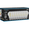 Mexen Vintis 10x LED spuldze filament E27, A60, 8W, Neitrāla - 4000K, 1055 lm, caurspīdīga - L150-E27-0840-00x10