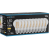 Mexen Vintis 10x LED filament žarulja E27, A60, 12W, Topla - 2700K, 1585 lm, prozirna - L150-E27-1227-00x10