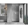 Mexen Mist-F 80 cm Folding Shower Door Right, Transparent, Chrome - 8A6-080-000-01-00-P