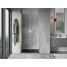 Mexen Mist-F porte de douche pliante gauche 80 cm, transparent, doré - 8A6-080-000-50-00-L