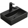 Mexen Mini opbouw wastafel 40 x 30 cm, zwart mat - 21094085