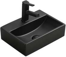 Mexen Mini Aufsatzwaschbecken 40 x 30 cm, schwarz matt - 21094085