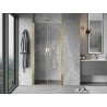 Mexen Mist porte de douche pivotante 90 cm, transparent, doré - 8A7-090-000-50-00