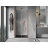 Mexen Mist porte de douche pivotante 95 cm, transparent, cuivre brossé - 8A7-095-000-65-00