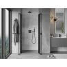 Mexen Mist drzwi prysznicowe uchylne 85 cm, czarna ramka, czarne - 8A7-085-000-70-70