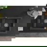 Mexen Mario fregadero de granito de 2 compartimentos con grifo de cocina Rita, negro moteado - 6504-76-670300-70