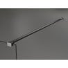 Mexen Kioto ścianka prysznicowa Walk-in 80 x 200 cm, ombre biała 8 mm, gun gray szczotkowany - 800-080-101-66-86