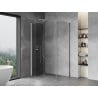 Mexen Mist-F folding shower cabin left 110 x 70 cm, transparent, chrome - 8A6T-110-070-01-00-L