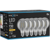 Mexen Vintis 6x LED filament žarnica E27, G80, 2W, Topla - 2200K, 150 lm, dimljena - L155-E27-0222-70x06