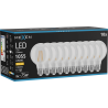 Mexen Vintis 10x LED diegu spuldze E27, G80, 8W, Silts - 2700K, 1055 lm, caurspīdīgs - L155-E27-0827-00x10