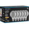 Mexen Vintis 6x Spuldze filament spirāle LED E27, G80, 8W, Silta - 2200K, 450 lm, smoke - L165-E27-0822-70x06