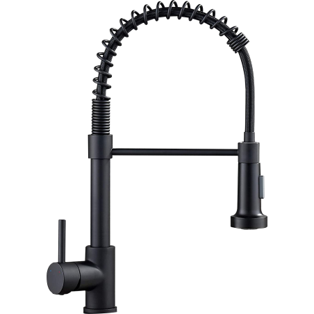 Mexen Clara kitchen faucet, black - 670501-70