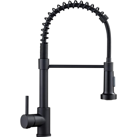 Mexen Clara kitchen tap, black - 670501-70