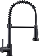 Mexen Clara kitchen faucet, black - 670501-70