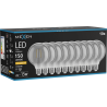 Mexen Vintis 10x LED kvēldiega spuldze E27, G95, 2W, Silta - 2200K, 150 lm, dūmakaina - L157-E27-0222-70x10