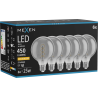 Mexen Vintis 6x żarówka filament spirala LED E27, G95, 8W, Ciepła - 2200K, 450 lm, smoke - L167-E27-0822-70x06