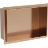 Mexen X-Wall-NR ράφι εσοχής χωρίς φλάντζα 30 x 20 cm, χαλκός βουρτσισμένος - 19C1302010