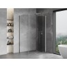 Mexen Mist-F kokkupandav dušinurk, parempoolne 105 x 100 cm, läbipaistev, kroom - 8A6T-105-100-01-00-P