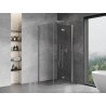 Mexen Mist-F kokkupandav dušinurk parem 110 x 110 cm, läbipaistev, kroom - 8A6T-110-110-01-00-P