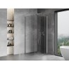 Mexen Mist-F kokkupandav dušinurk parem 110 x 110 cm, läbipaistev, kroom - 8A6T-110-110-01-00-P