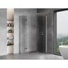 Mexen Mist-F Duo cabine de douche pliante droite 75 x 110 cm, transparent, chromé - 8A6-075L-110P-01-00