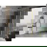 Mexen Mist-F πτυσσόμενη καμπίνα ντους δεξιά 120 x 70 εκ., διάφανη, χρυσή