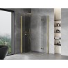 Mexen Mist-F Duo sklopiva tuš kabina lijeva 75 x 70 cm, prozirna, zlatna - 8A6-075L-070P-50-00
