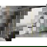 Mexen Mist-F Διπλή πτυσσόμενη καμπίνα ντους δεξιά 70 x 85 cm, διάφανη, χρυσή