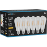 Mexen Vintis 6x LED kvēldiega spuldze E27, ST64, 4W, Silta - 2200K, 470 lm, caurspīdīga - L152-E27-0422-00x06