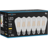 Mexen Vintis 6x LED gloeilamp filament E27, ST64, 6W, Warm - 2700K, 720 lm, helder - L152-E27-0627-00x06
