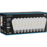 Mexen Vintis 10x LED kvēldiega spuldze E27, ST64, 6W, Neitrāls - 4000K, 720 lm, skaidrs - L152-E27-0640-00x10