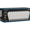 Mexen Vintis 10x LED spuldze, E27, ST64, 8W, Silta - 2700K, 1055 lm, dzidrs - L152-E27-0827-00x10