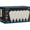 Mexen Vintis 6x LED filament lamp E27, ST64, 10W, Neutraal - 4000K, 1320 lm, helder - L152-E27-1040-00x06