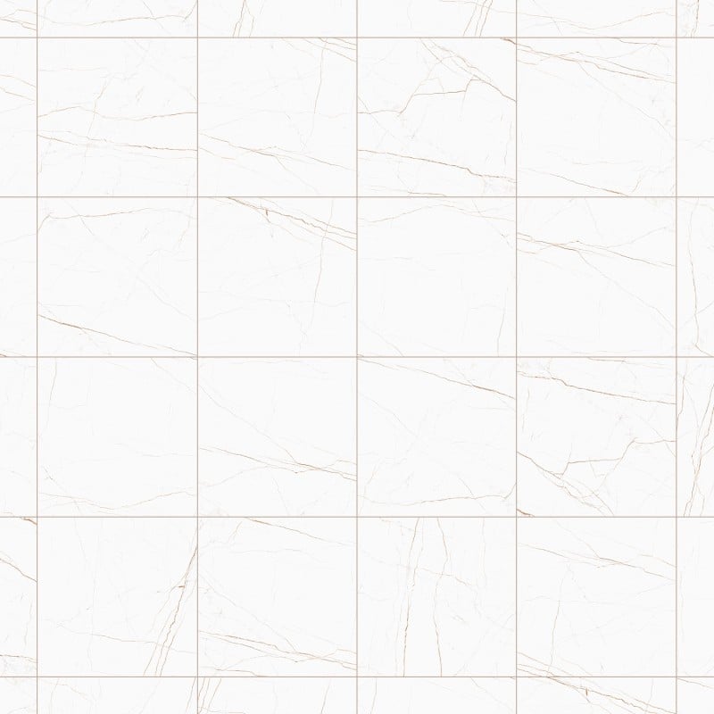 Mexen Dicta White gres szkliwiony rekt. G1, płytka podłogowo-ścienna 60 x 60 cm, carving - TL408-060-060-02