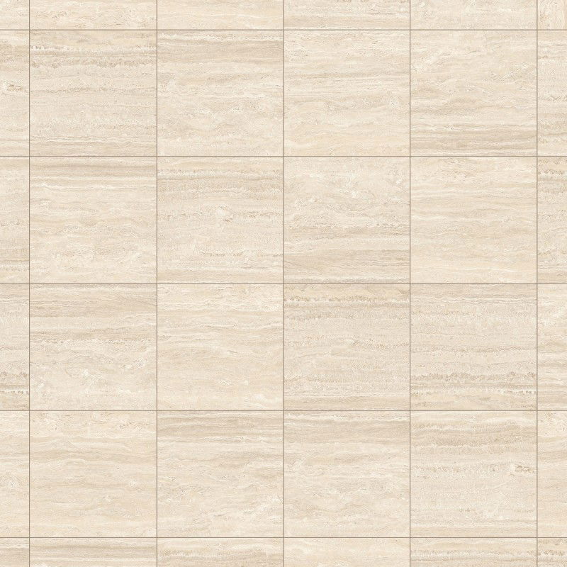 Mexen Neo Travertino Crema geglazuurde gerectificeerde gres G1, vloer-/wandtegel 60 x 60 cm, mat - TL302-060-060-02