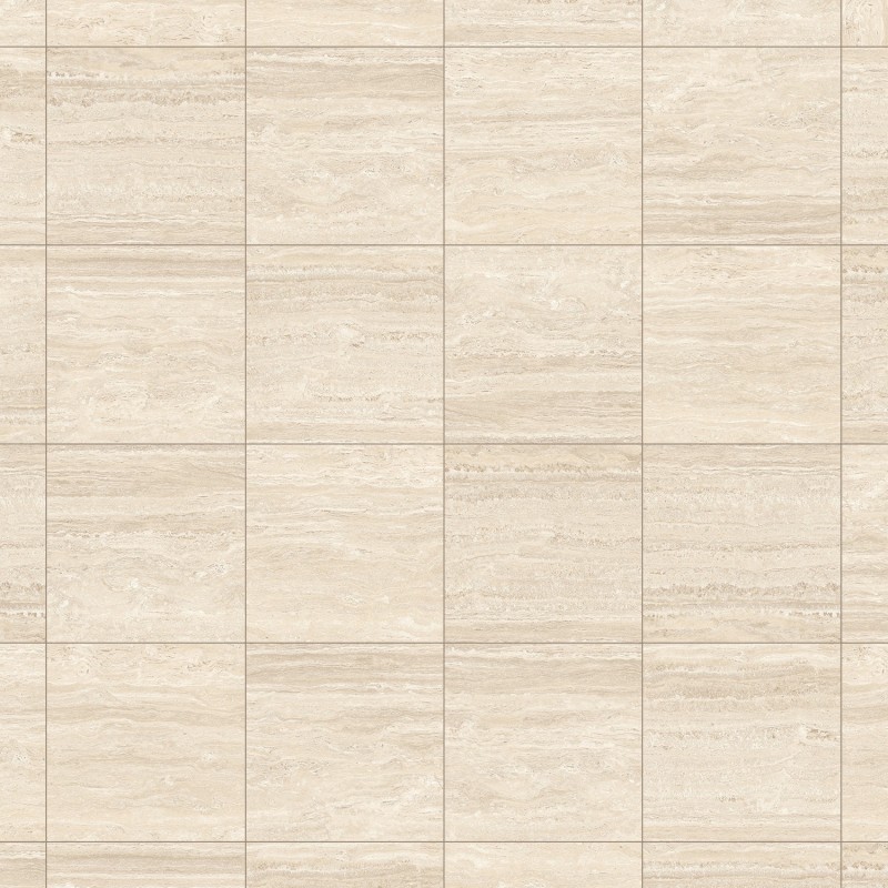 Mexen Neo Travertino Crema gres szkliwiony rekt. G1, płytka podłogowo-ścienna 60 x 60 cm, mat - TL302-060-060-02