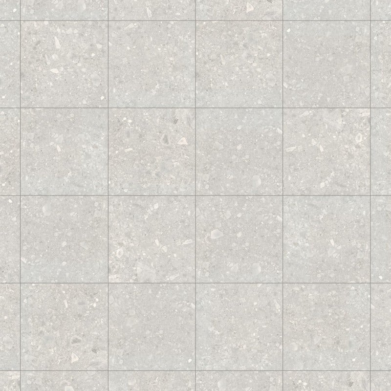 Mexen Ceppo Bianco glazed rectified porcelain, floor-wall tile 60 x 60 cm, matte - TL314-060-060-02