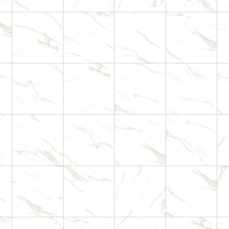 Mexen Bliss Gres bianco smaltato rett. G1, piastrella da pavimento e parete 60 x 60 cm, lucida - TL149-060-060-00