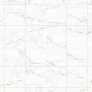 Mexen Brakel Bijeli glazirani gres rek. G1, pločica za pod i zid 60 x 60 cm, sjaj - TL110-060-060-01