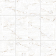 Mexen Brakel Grés esmaltado branco rekt. G1, azulejo de pavimento e parede 60 x 60 cm, brilho - TL110-060-060-01