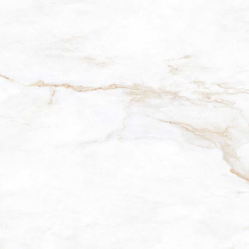 Mexen Brakel White glazed rectified porcelain tile G1, floor-wall tile 60 x 60 cm, glossy - TL110-060-060-01