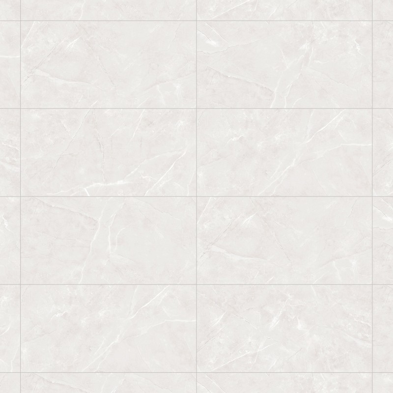 Mexen Boca Bianco gres szkliwiony rekt. G1, płytka podłogowo-ścienna 120 x 60 cm, carving - TL403-120-060-00