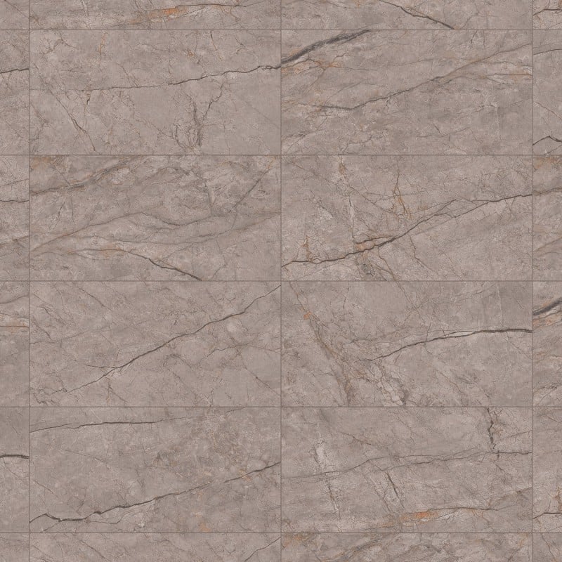 Mexen Leeds Choco glazed rectified stoneware, floor-wall tile 120 x 60 cm, carving - TL410-120-060-01