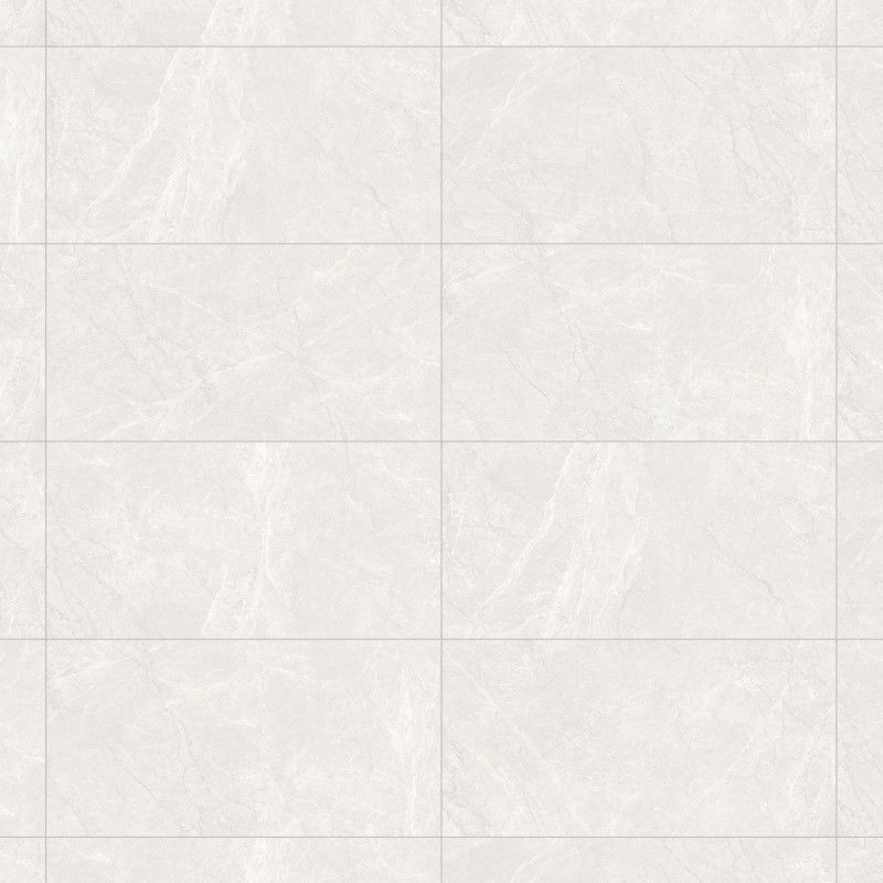 Mexen Egeo Bianco glazed rectified porcelain tile G1, floor and wall tile 120 x 60 cm, carving - TL415-120-060-02