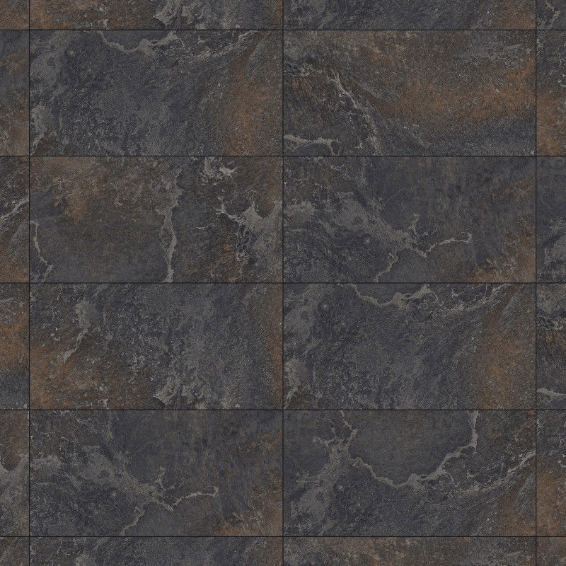 Mexen Blaze Nero glaserad rektifierad G1, golv- och väggplatta 120 x 60 cm, carving - TL420-120-060-01