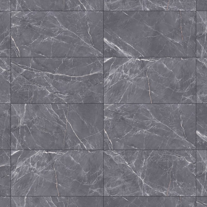 Mexen Vennisa Nero glazed rectified gres G1, floor-wall tile 120 x 60 cm, carving - TL426-120-060-03